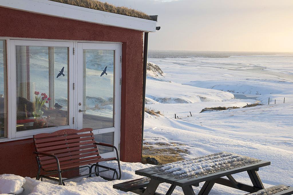 Hrifunes Guesthouse Bagian luar foto