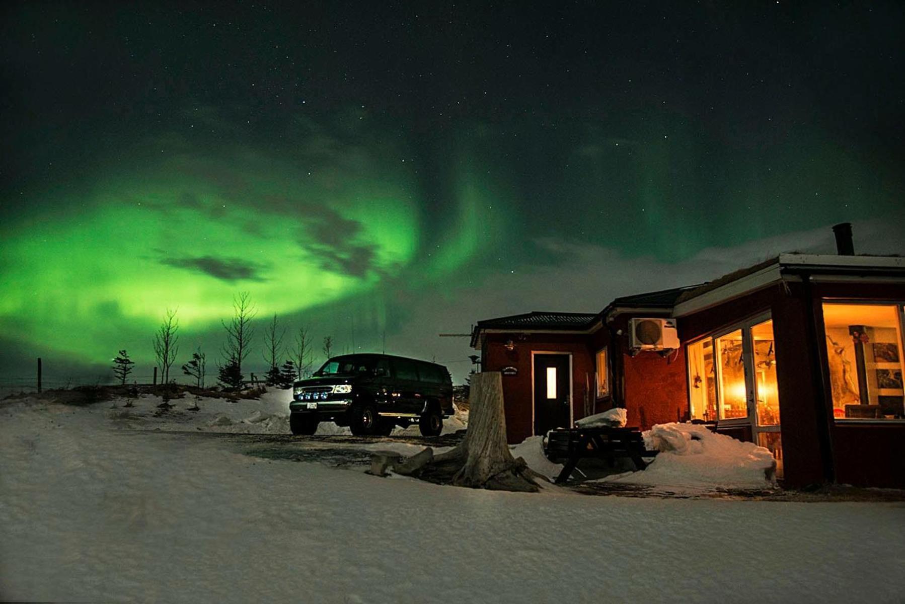 Hrifunes Guesthouse Bagian luar foto